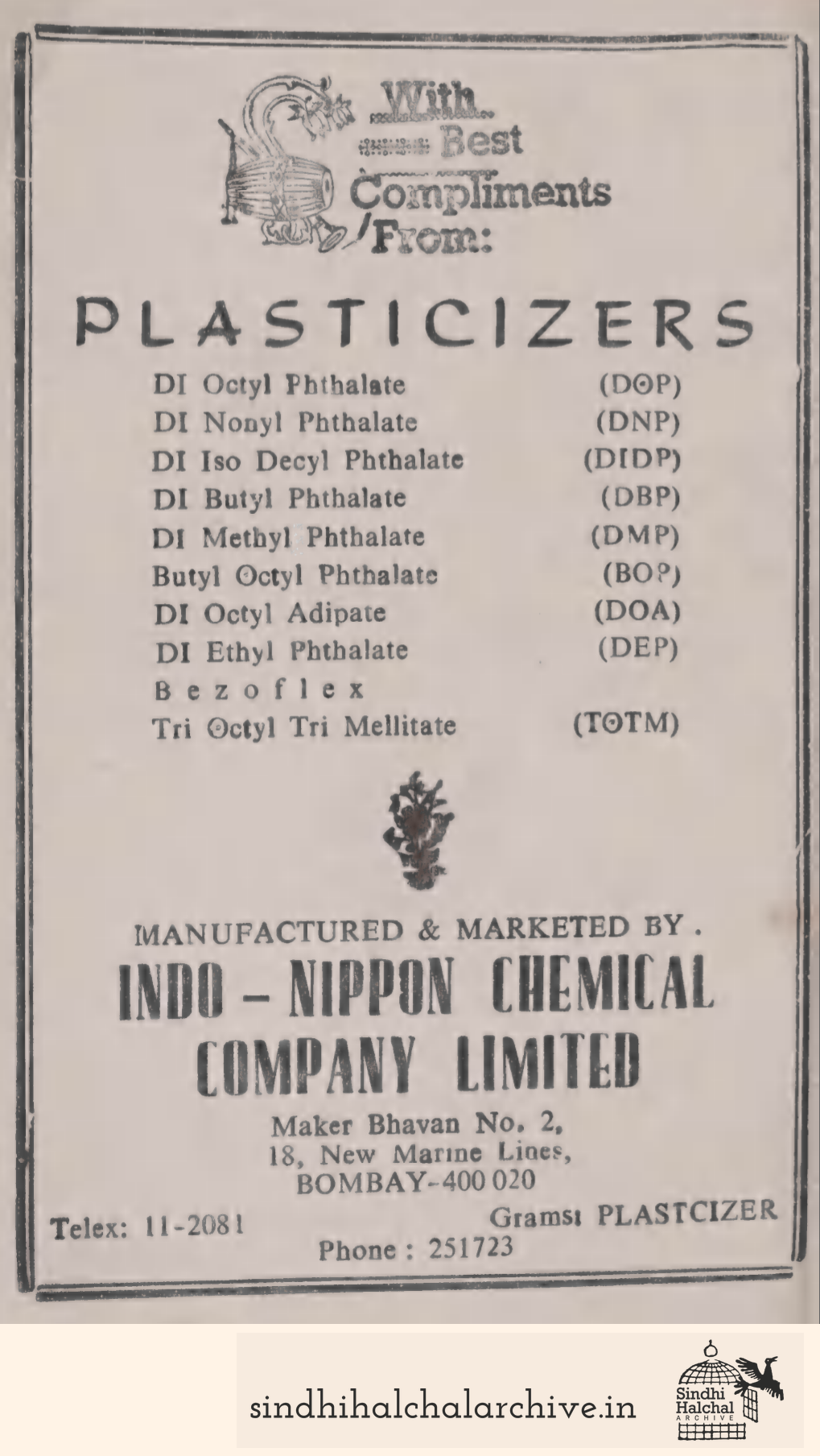 Image of AD Indo-Nippon Chemical Co. Ltd.